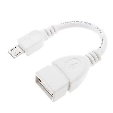 Micro USB Male to USB 2.0 Female OTG Adapter Cable for Smartphones and Phablets..!