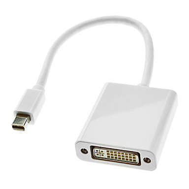 Thunderbolt Male to DVI 24+5 Female Converter Cable for MacBook Air/MacBook Pro/iMac/Mac mini etc..!