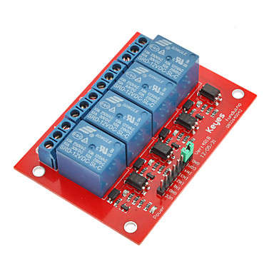 4-Channel 12V Relay Module for AVR ARM DSP PIC  (Arduino Compatible)..!