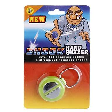 Shock-Your-Friend Electric Shock Handshake Toy (Random Colour, Practical Joke)..!