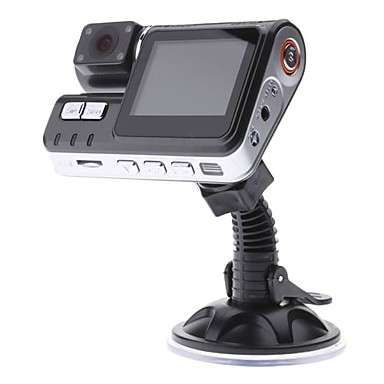 HD Portable Infrared Night Vision Vehicle DVR Camcorder Car Camera with 2.0" TFT LCD Screen (Black)