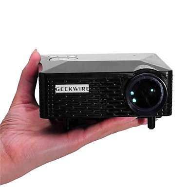 GeekWire Mini 24W 2.4" HD TFT LCD Home Cinema LED Projector w/ VGA/HDMI/AV/USB/SD Card/3.5mm Stereo!