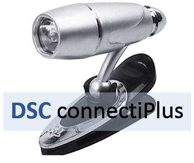 LED Book Holder Bullet Light (Silver Grey)..!