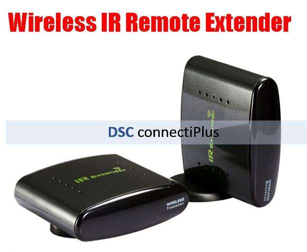SALE >> 433MHz Wireless IR Remote Extender Max up to 200m for DVD/DSTV/DVR/IPTV/HiFi etc. (Black)..!