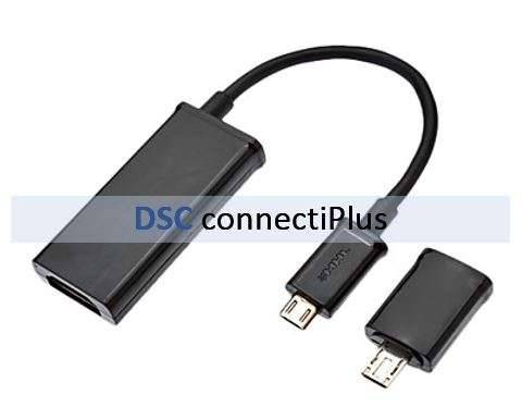 Mini USB Male + Micro USB Male to MHL Cable Kit (Black, 0.1m)..!