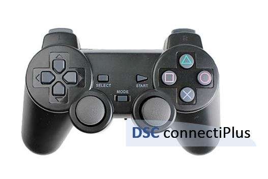 2.4GHz Dual Shock Wireless Multi-Controller/Gamepad for PS3/PS2/PC (Black)..!