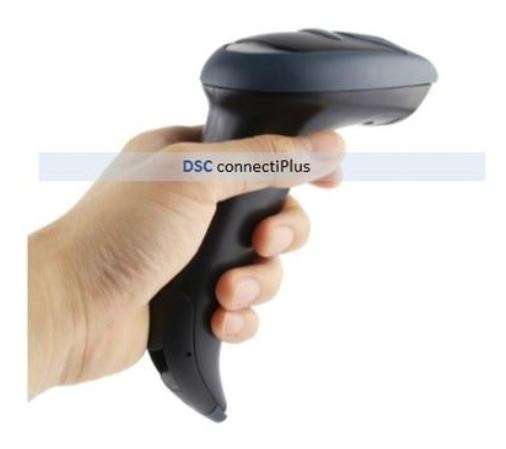 USB Laser Handheld Barcode Scanner (White)..!