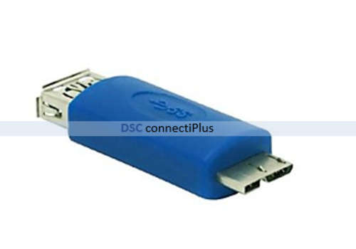 USB 3.0 Female to Micro USB 3.0 Male High Speed Adapter (Blue)..!