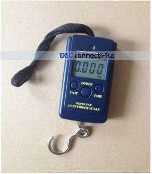 Digital LCD Display Weighting Hook Scale with Neck Strap (40kg Max / 10g Resolution)..!