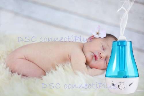 3L Tank Capacity Water Bottle Mini Home Ultrasonic Humidifier Air Purifier/Refresher w/LED Mood Lamp