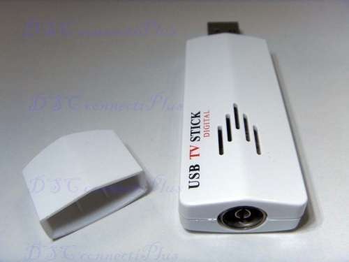 USB 2.0 Analog TV Tuner Receiver Stick Worldwide TV FM Radio w/ Remote Control for PC Laptop (White)