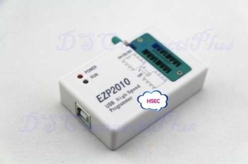 EZP2010 High-speed USB SPI Programmer Support 24 25 93 EEPROM Flash Bios Chip (White)..!