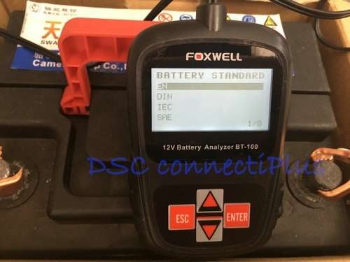 FOXWELL BT100 Pro 12V Digital Car Battery Tester for Flooded, AGM, GEL Automotive Battery Analyzer!!