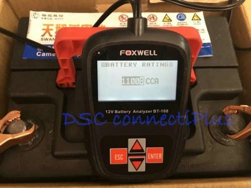 FOXWELL BT100 Pro 12V Digital Car Battery Tester for Flooded, AGM, GEL Automotive Battery Analyzer!!