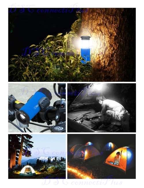 NatureHike Portable Mini CREE R2 LED Zoomable Flashing Camping Lantern Outdoor LED Tent Light Lamp!!