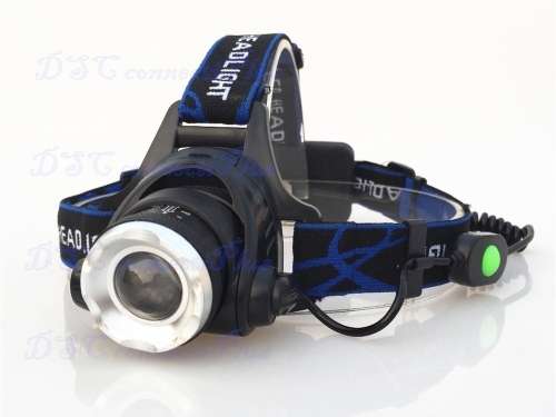 3500 Lumens Zoomable T6 LED Headlamp Headlight Flashlight Torch + 2x 18650 battery + Chargers !!!