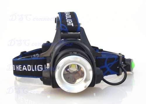 3500 Lumens Zoomable T6 LED Headlamp Headlight Flashlight Torch + 2x 18650 battery + Chargers !!!