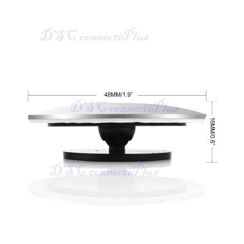 Clear 360 Degree Car Rear View Rotating Wide Angle Blind Spot Round Convex Parking Mirror..!