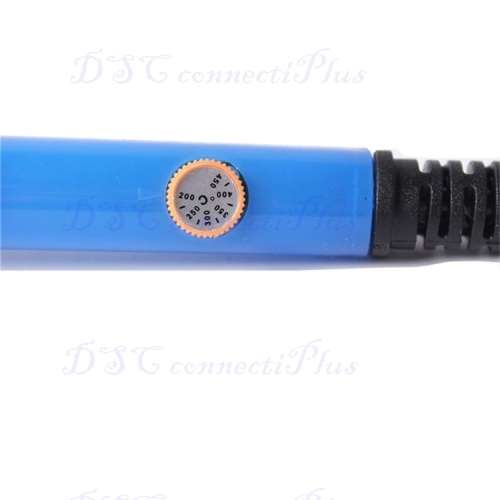 60W 220V Electric Soldering Iron Set Temperature Adjustable Welding Repair Tool Kit with 5 Tips!!!