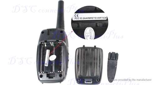 Authentic Retevis RT-628 Portable Children Two-Way Radio Walkie Talkie (Black, 2-Pack)..!