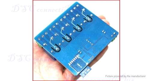 5V 4CH Bluetooth Relay Android Mobile App Remote Control Module Switch (Blue)..!