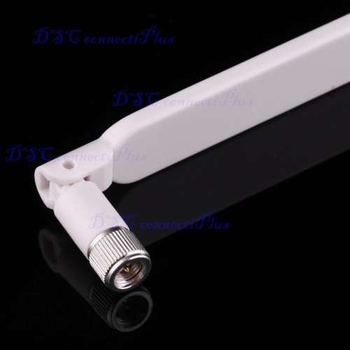 5dBi SMA Male 4G LTE Huawei Router Antenna (2 Pcs, White)..!