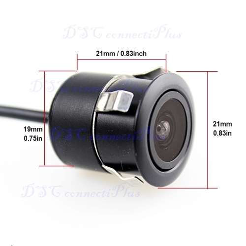 Drill-hole Waterproof Car Parking Reversing Back Rear View 170" Wide View Angle Mini CCD Camera !!!