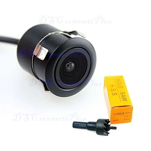 Drill-hole Waterproof Car Parking Reversing Back Rear View 170" Wide View Angle Mini CCD Camera !!!