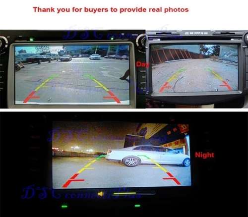 Drill-hole Waterproof Car Parking Reversing Back Rear View 170" Wide View Angle Mini CCD Camera !!!