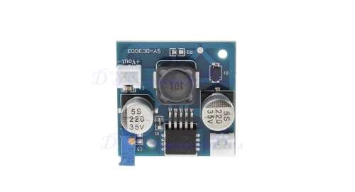 Mini DC 4~40V to DC 1.5~35V Voltage Step Down Transformer Module (Blue)..!