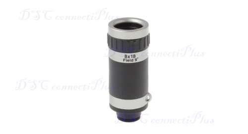 8X Magnification Zoom Camera Lens Telescope w/ Protective Back Case for iPhone 6 (Black)..!