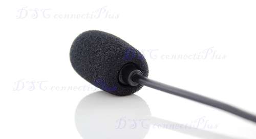 Wireless FM Transmitter + Receiver Set w/ Mini Clip Microphone + Headphone (Black)..!