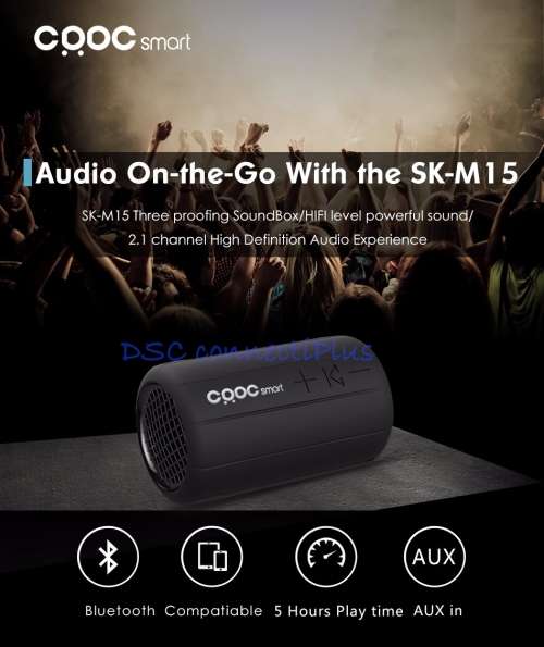 CRDC Mini Wireless Bluetooth Speaker Waterproof Bicycle Portable Stereo Music Subwoofer Loudspeaker!