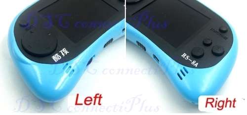 Video Game Console 8 Bit Colour Screen 2.5 inch Handheld Game Player Built-in 260 Games (Sky Blue) !