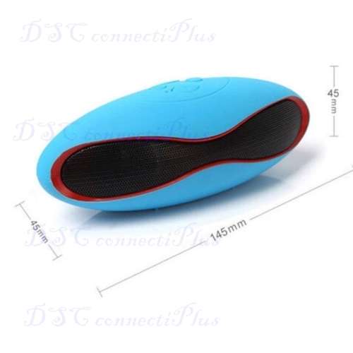 Mini Sound Bar Rugby Ball Shaped Wireless Bluetooth Speaker USB SD Card Reader Portable Audio Play!!