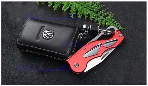 Portable Pocket Knife Folding Hunting Camping Tactical Rescue Key Ring Mini Peeler Outdoor Survival