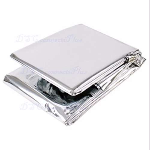 Outdoor Folding 210x130cm Life-saving Military Emergency Survival Rescue Shelter Insulation Curtain