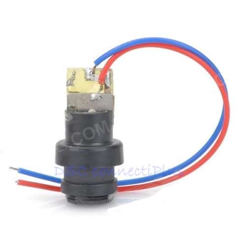 12mm 5mW Red Laser Diode Module for Electronics DIY, Development and Projects (Black, DC 4.5V)..!