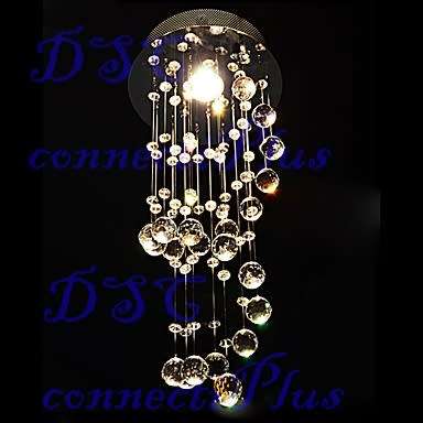 Contemporary Mini Helix Style Pendant Crystal Chandelier Downlight For Living Room Bedroom Kitchen!!