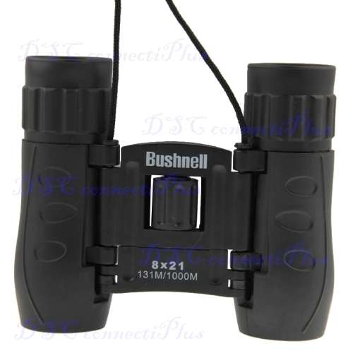 Bushnell Folding 8 x 21mm Telescope Binoculars (Black)..!