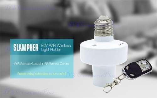 SONOFF Slampher E27 RF 433MHz Wireless WiFi Light Lamp Bulbs Holder Smart Home Automation Module !!!