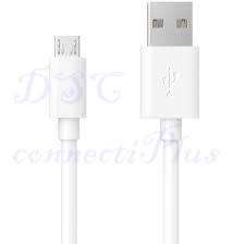 Mobile Phone Fast Charging Micro USB Data Cable (White, 17cm)..!