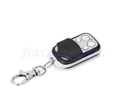 SONOFF Wireless 4 Buttons 433MHz Remote Controller w/ Keychain and Built-in Battery (Black + Silver)