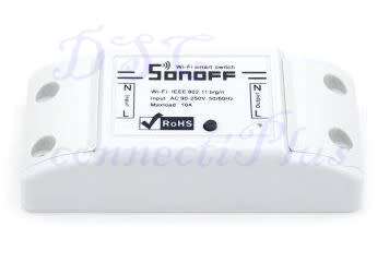 SONOFF BASIC WiFi Wireless Smart Switch for DIY Home Safety, Remote Control and Automation (White)