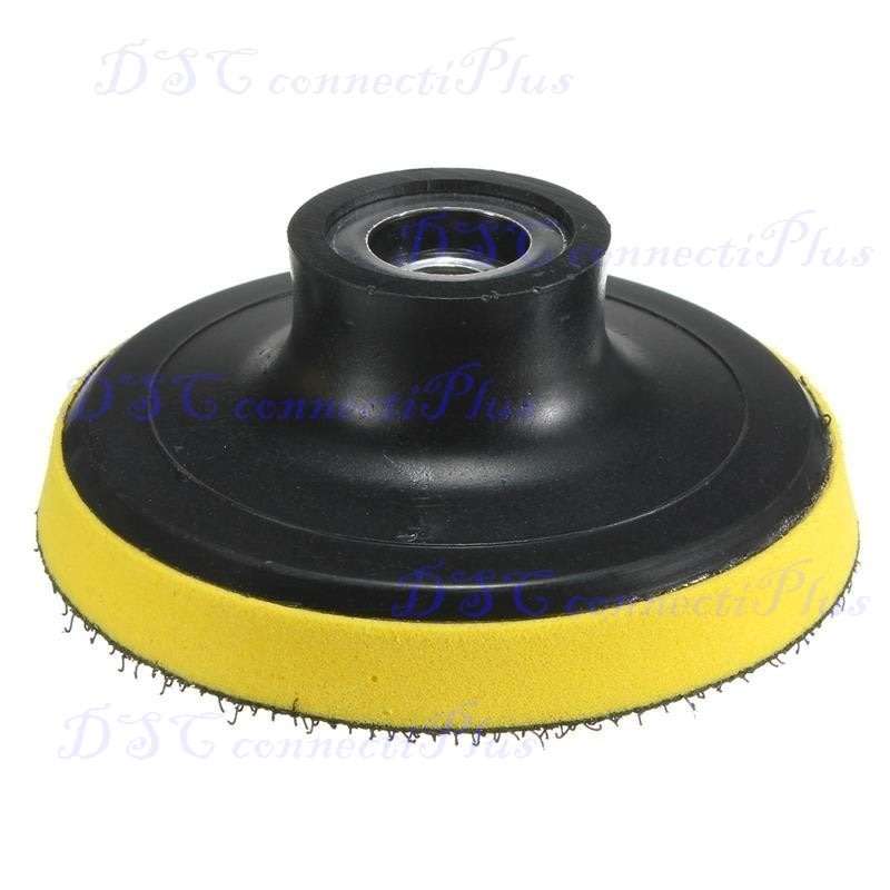Vehemo 19 Pcs Auto Car Vehicle 80mm Polishing Buffing Pad with M10 Drill Adapter Tool Kit Set..!