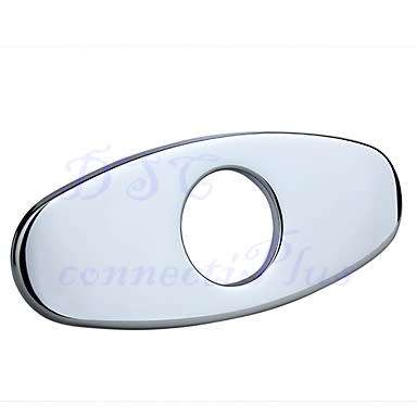 High Quality Chrome finish Contemporary Single Hole Faucet/Tap Cover..!