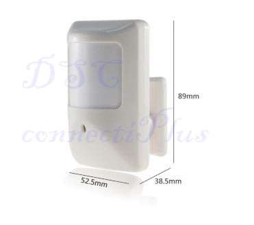 Marlboze Wired Infrared Motion Detector for Home Security Alarm System Indoor PIR Sensor (White)..!