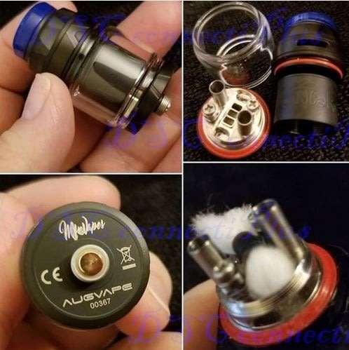 Augvape INTAKE RTA 4.2mL Tank 24mm Single Coil Leak Proof 510 Thread Electronic Cigarette RTA..!