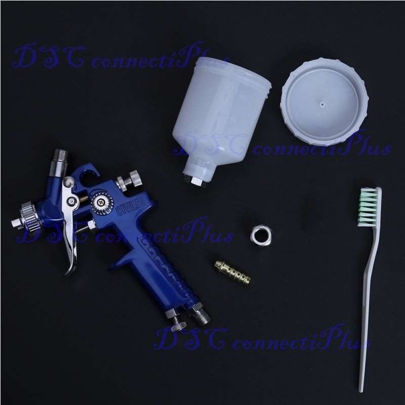 Professional Mini HVLP Air Brush Paint Spray Gun 1.0mm Nozzle 0.25MPa Working Pressure 100ml Cup..!