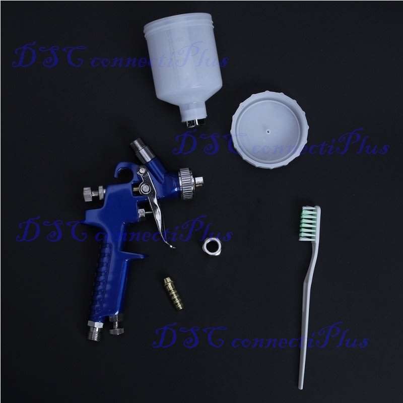 Professional Mini HVLP Air Brush Paint Spray Gun 1.0mm Nozzle 0.25MPa Working Pressure 100ml Cup..!